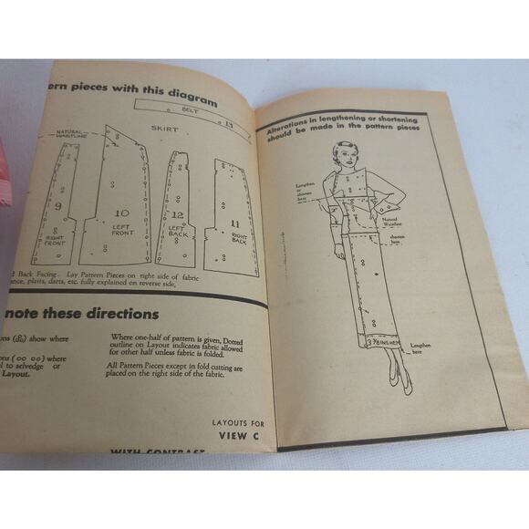 Vintage 1920s Butterick Pattern Including New Delton Delineator Style 5894 Uncut - Picture 7 of 10